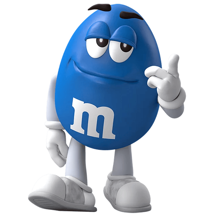 blue character